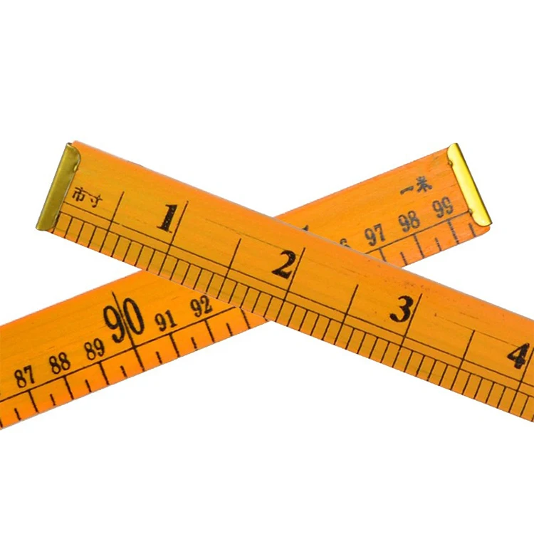 Manufacturer Wholesale Straight Edge Tool Ruler Orange Color Straight Lines Stencil Ruler