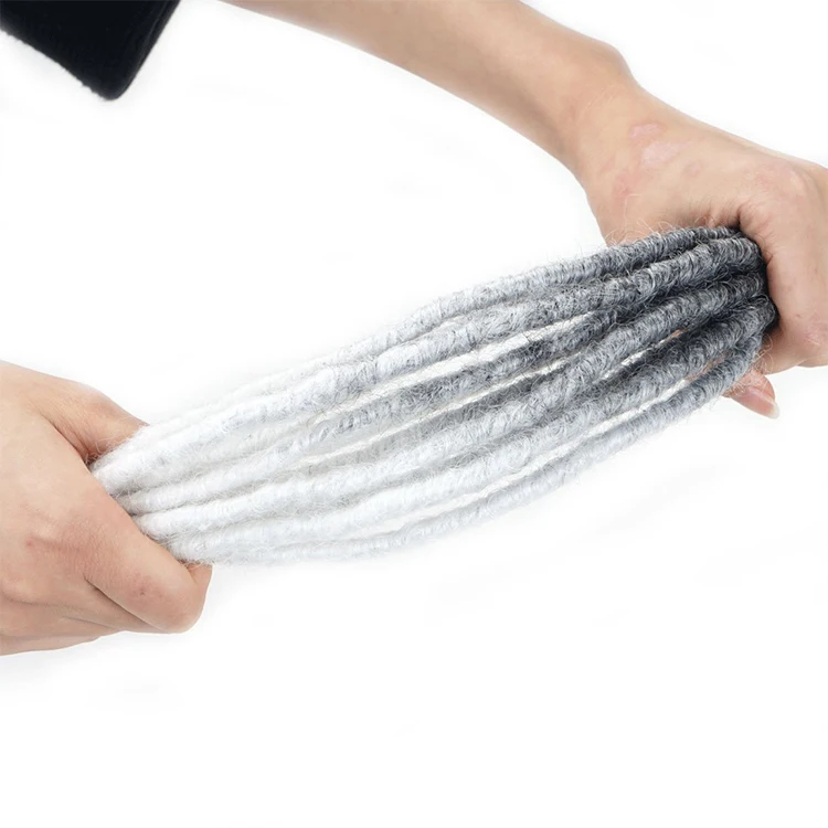 Афро кудрявые дреды для наращивания мягкие локоны волосы мужчин женщин детей на всю голову ручной работы однотонные струйные черные