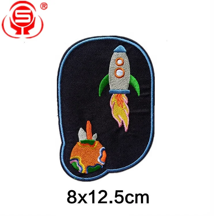 
High-quality Embroidered Sew or Iron-on Patch for Clothing Accessories 