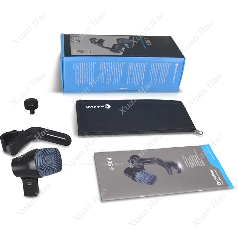 E904 Instrument Drum Microphone E904 E 904 Tom Snare Dynamic Cardioid Mic for Drums and Percussion