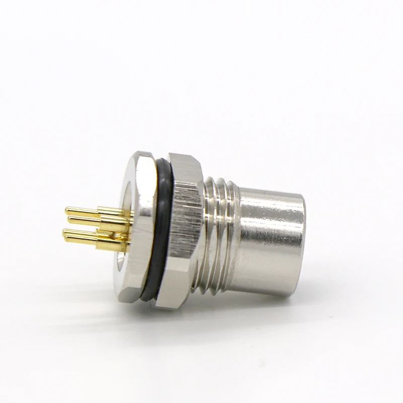 Соединитель для связывания M5 M8 M12 M16, водонепроницаемый круглый соединитель m8, 4 контакта, 6 контактов, круглый водонепроницаемый пластиковый соединитель pcb