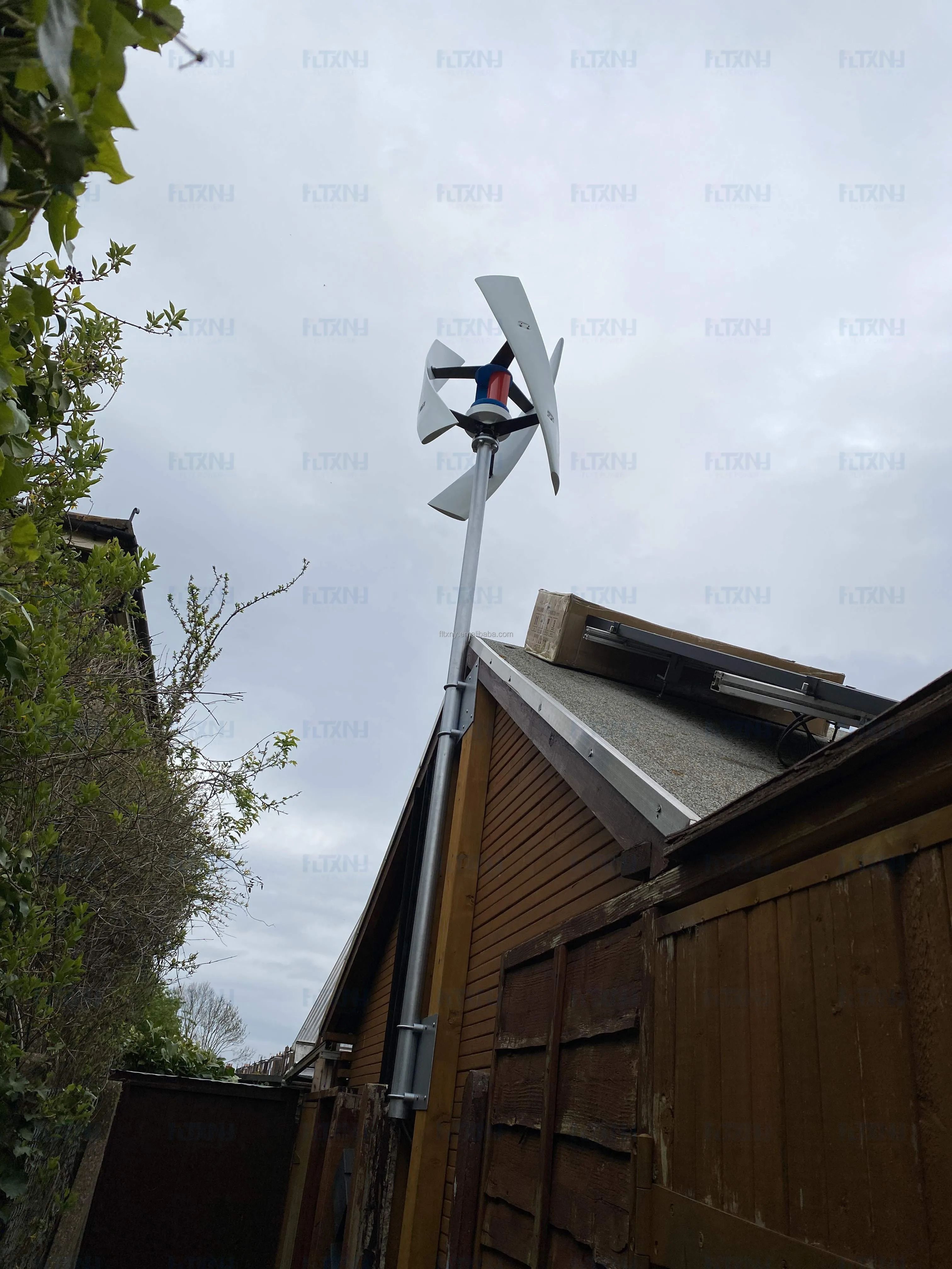 Wind Turbine Generator 6Kw 96V 120V Vertical Axis High Efficient 2000W 2Kw 3Kw 5Kw 5000w Wind Turbine With On Grid Inverter