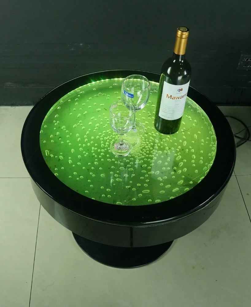 Bar Table Fantastic LED moving light and water Bubble moving table