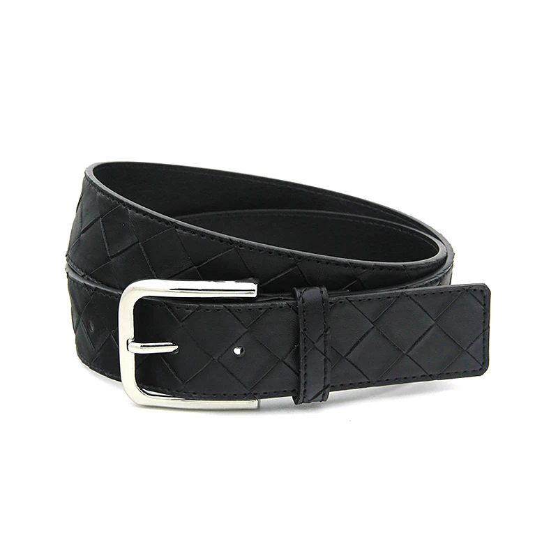 PU belt custom logo branded name metal buckles for man high quality fashion metal belts
