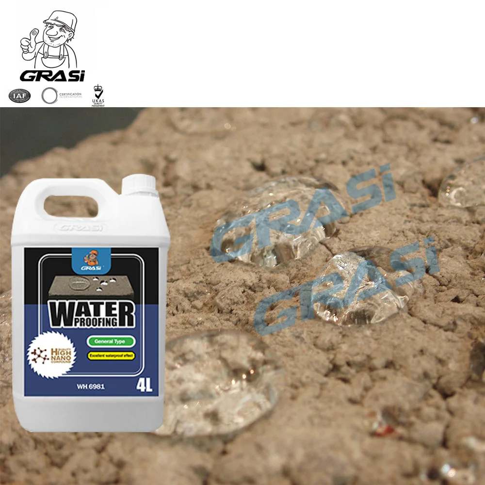 WH6981 Concrete Mortar Cement Nano Silicone Sealant Organic Hydrophobic Potassium Methylsilicate Waterproof Agent Spray Paint