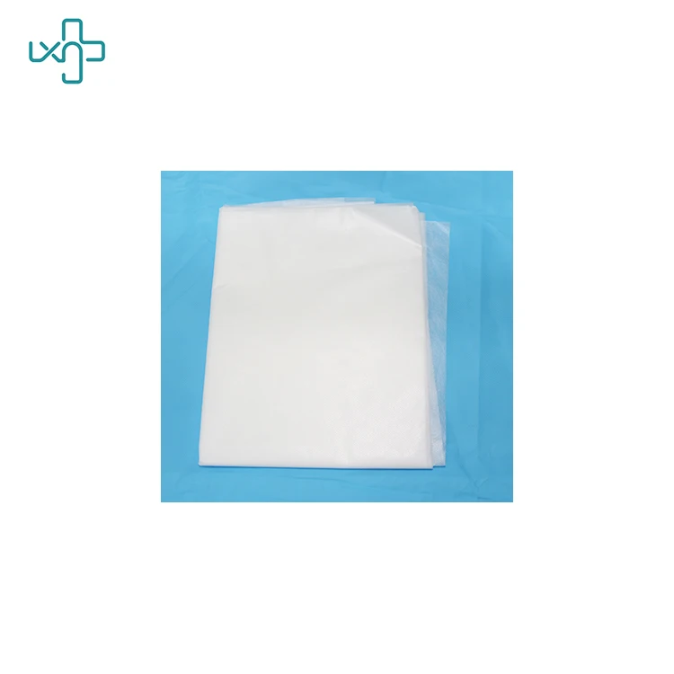Hot selling Medical PE coated disposable bed sheet for hospital