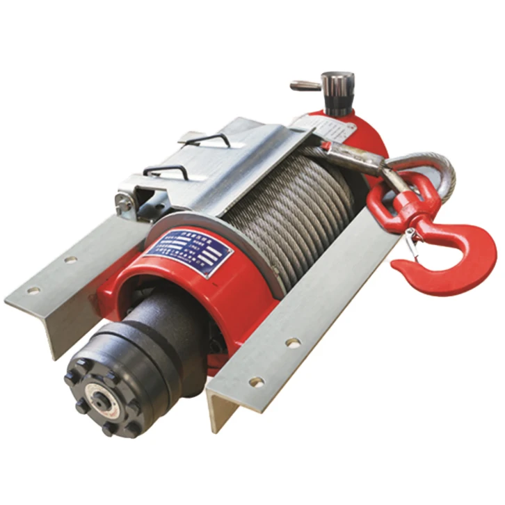 4T 9000lbs Recovery Winch / Hydraulic Winch Recovery For Street Wrecker