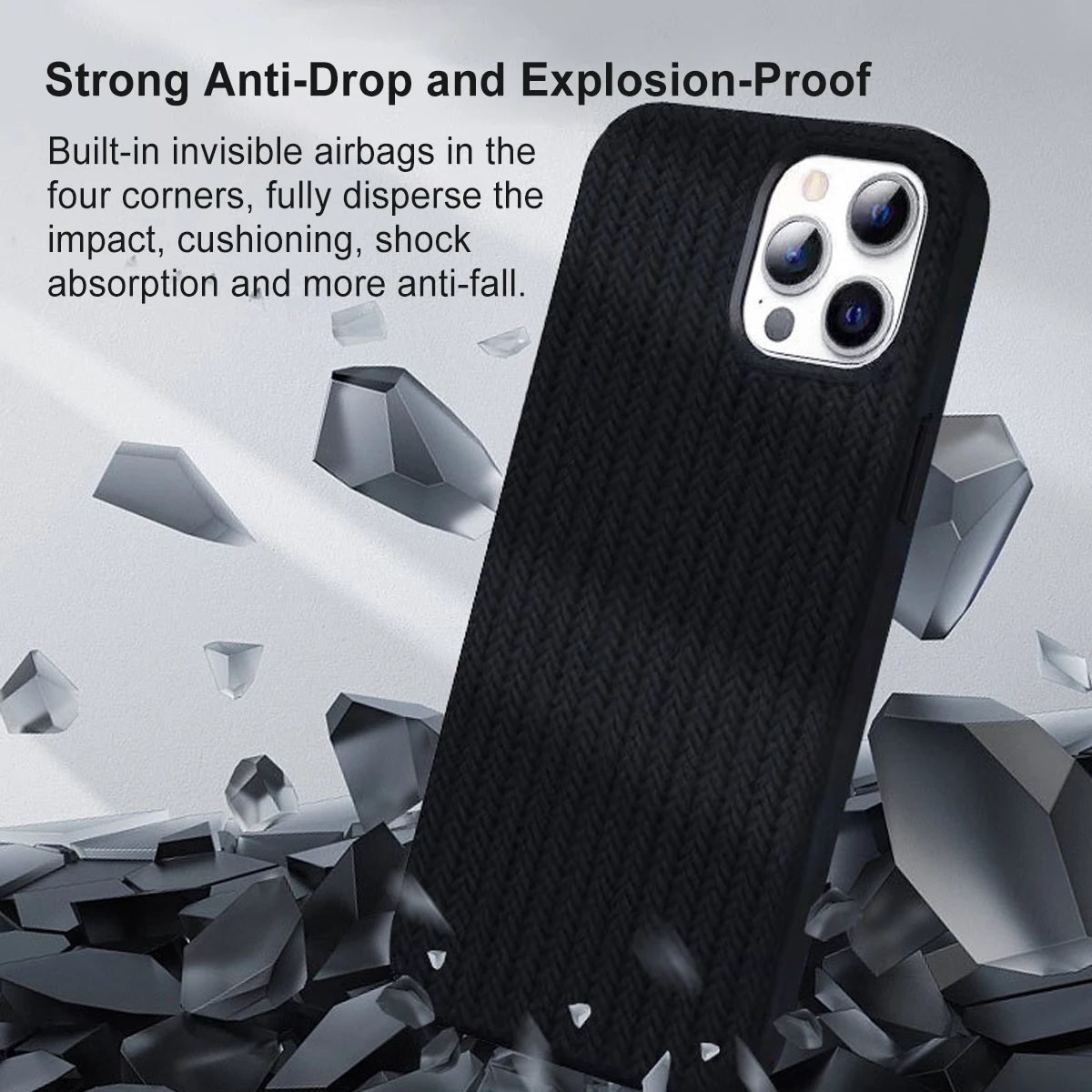 High Quality Wholesale Yellow Anti-fingerprint Easy to Clean Shockproof PC Silicone Phone Case for iphone 13 12 Pro Max