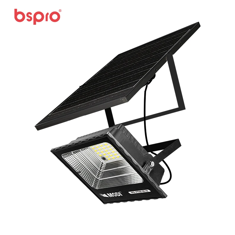 Bspro Garden Lights Led Field Outdoor Lamp Powerful Solar Flood Light Manufacturer 20W