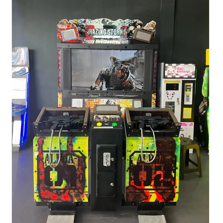 Amusement Park Indoor Electronic Gun Ghost Squad Video Arcade Games Coin Operated Shooting Games Machine