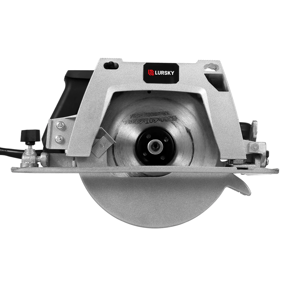 LURSKY 2150W 215mm multi function handheld electric circular saw for cutting wood plastic aluminum profiles
