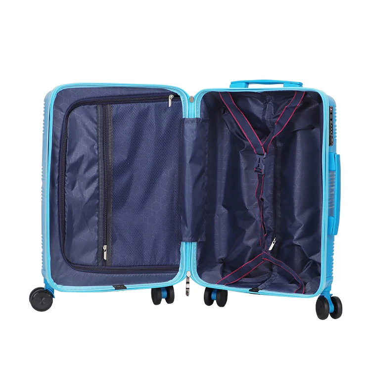 
Hot Sale Travel hard shell suitcase pp luggage set 