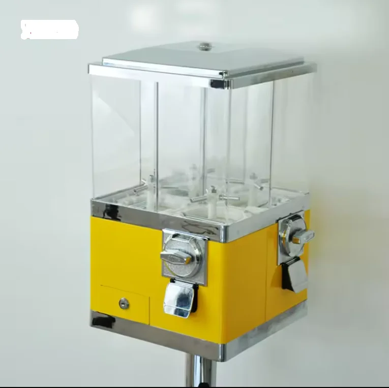 NEW STYLES OF 4 HEADS VEDNING MACHINE WITH  ONE SUPPORT FOR 45MM CAPSULE OR BOUNCING BALL