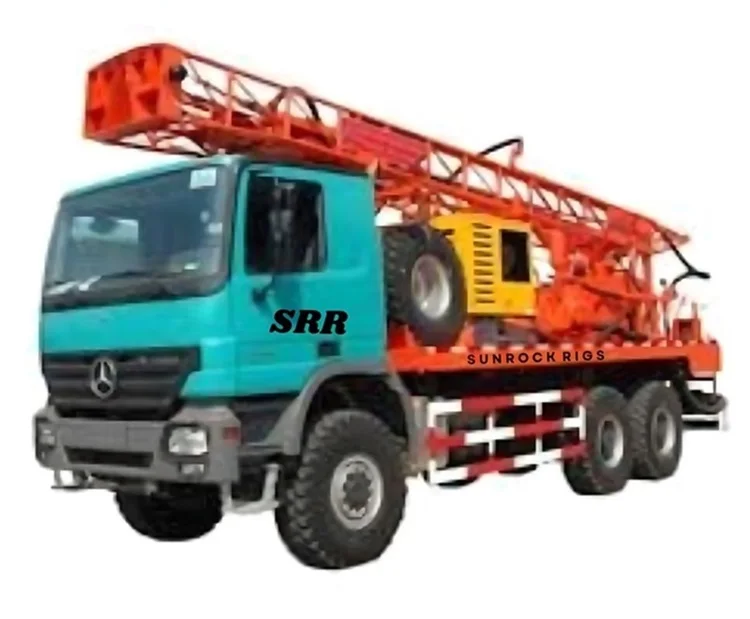 High-Speed 380meter Truck Mounted Rig with Pump Core Components Low Price Perfect Output for Water Well Drilling Application