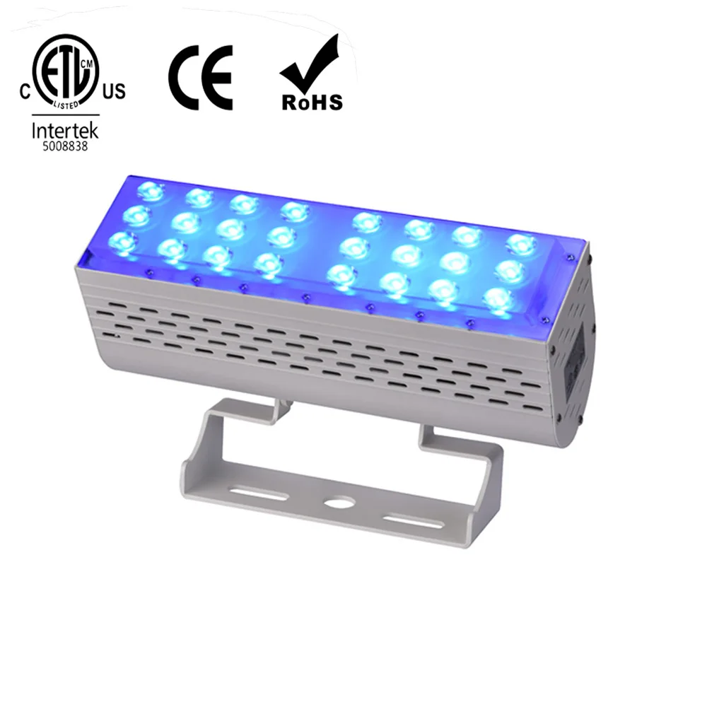 ETL освещение стадиона 50 Вт 500 Светодиодный прожектор наружный RGB RGBW DMX самый мощный IP67