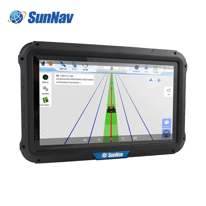 tractor Auto Steering system GPS Auto Pilot System Precision Agriculture Trimble CFX 750 Teejet Auto pilot SunNav AG400