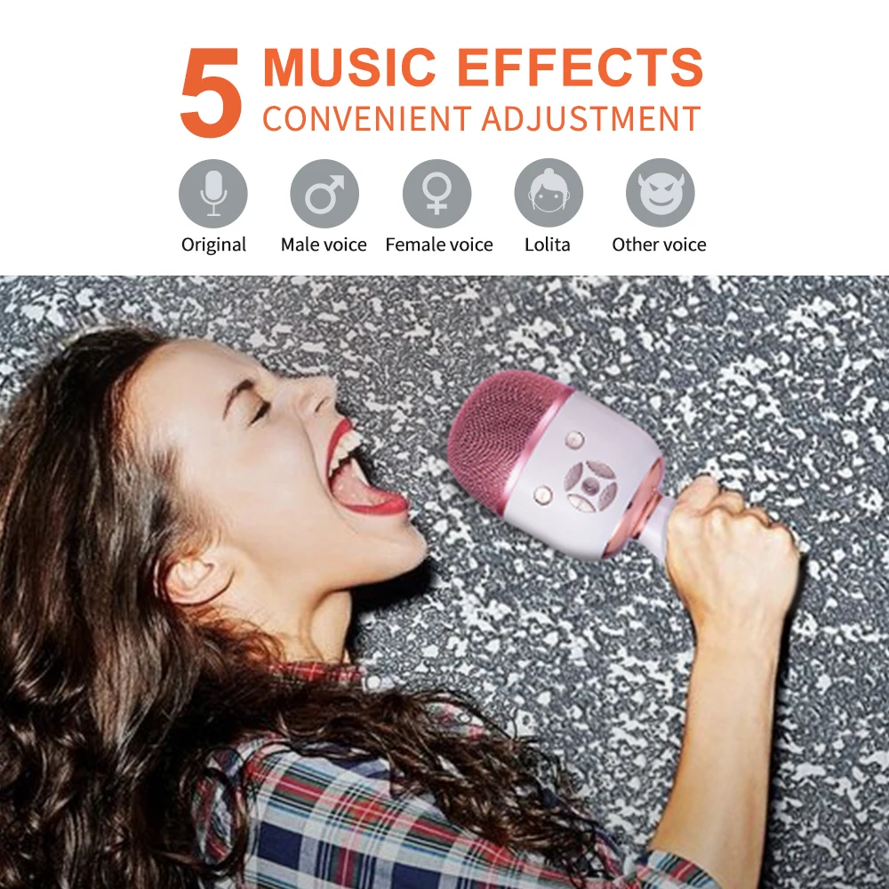 Karaoke Player Wireless Microphone Lavalier Case Wireless Lavalier Microphone Portable Magic Sing Microphone