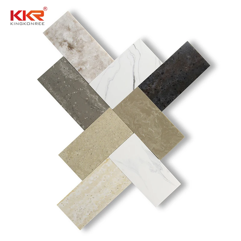 wholesale big slab acrylic artificial stone resin solid surface