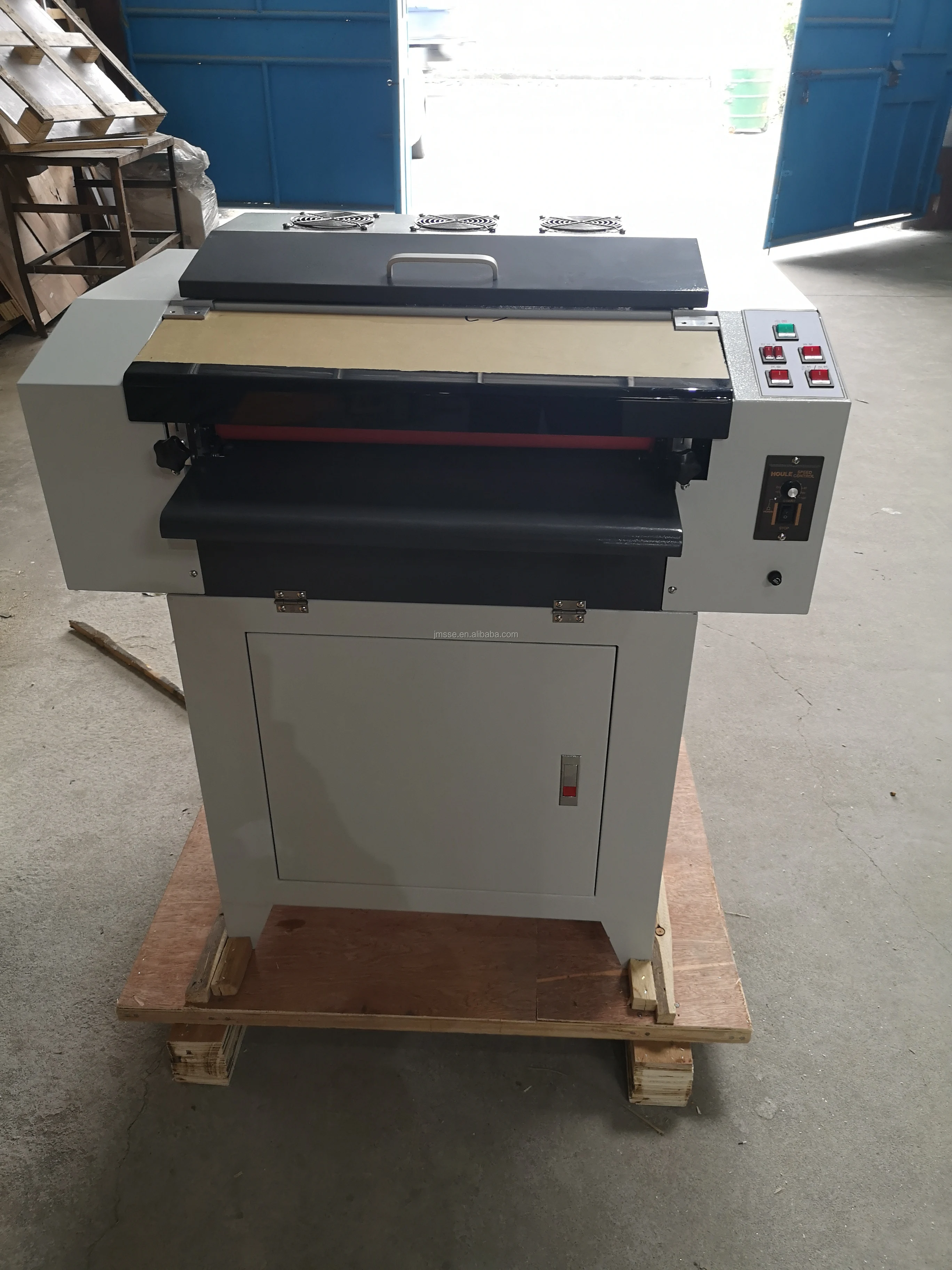 S-E24 24 inch multi-axis uv coater machine manual non stick coating machine
