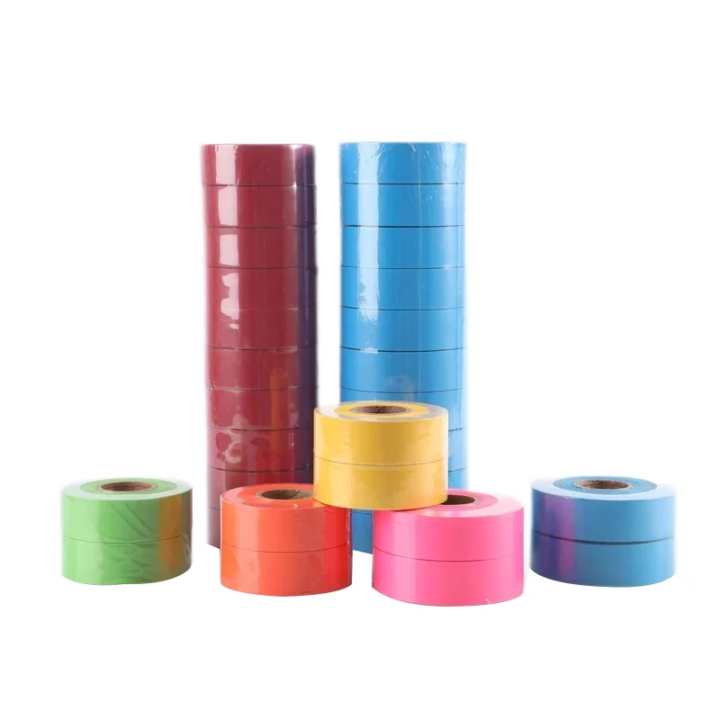 Packaging Factory Sales Customized Printing Not Easily Faded Pvc Flagging Tape