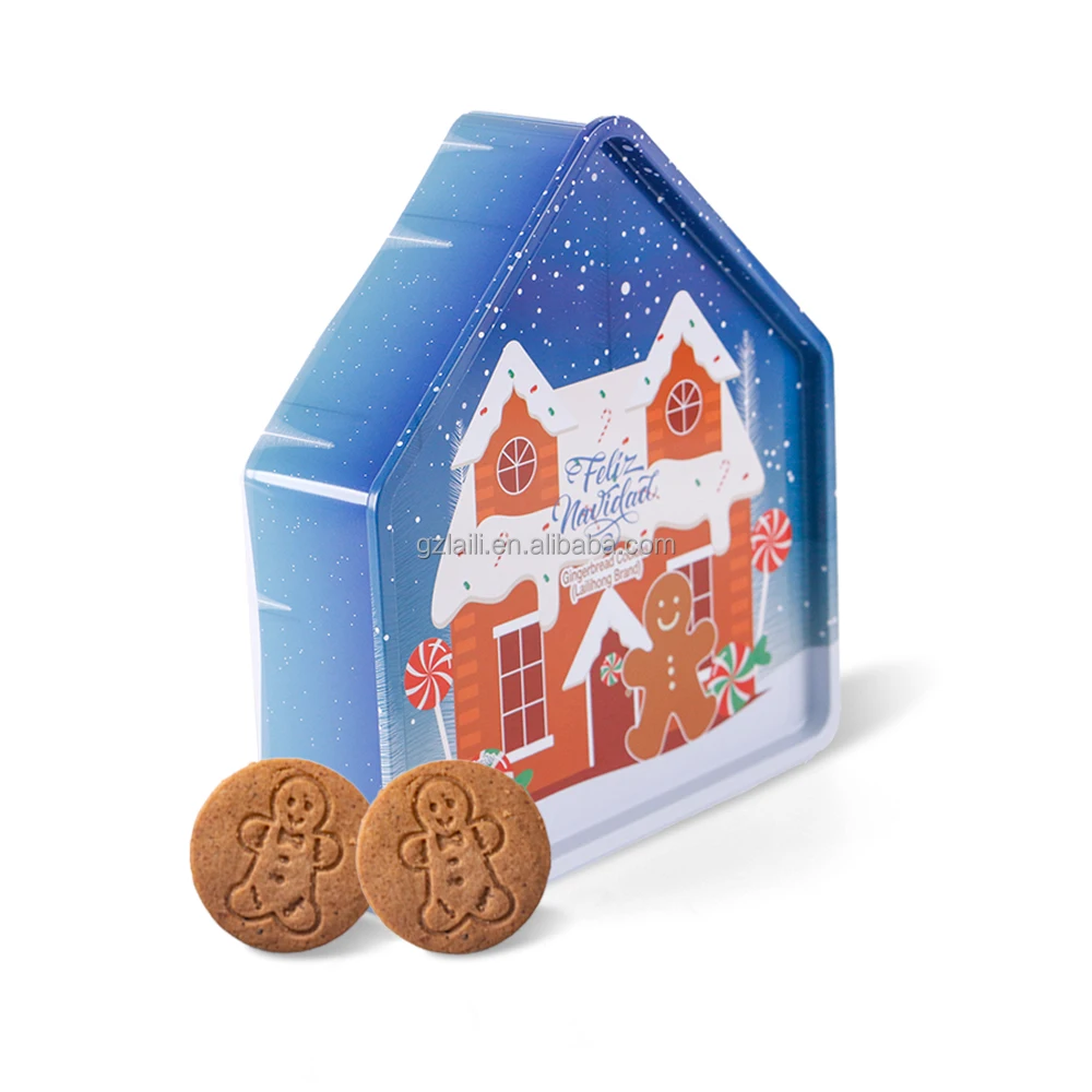 Factory Outlets Family Sized Tin Gingerbread Christmas Cookie Low Calorie Gingerbread Cookies