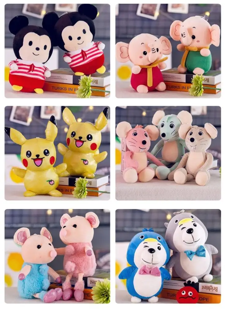 hot sale crane machine toys claw game plush toys UFO catcher