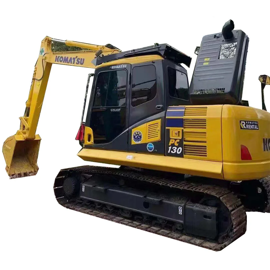 Cheaper second hand KOMATSU PC130-7 excavator original Japan Multifunctional excavator with high quality on sale
