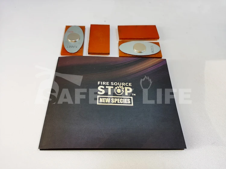 New type fire equipment fire source stop/fire extinguishing sticker/fire sticker