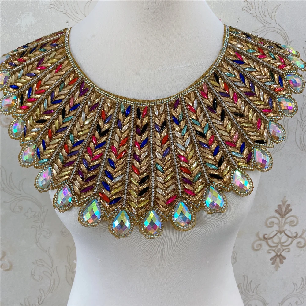 New Rhinestone Motif Hot Fix Rhinestones Embellishment Iron on DIY  Patches Sewing Supplies craft