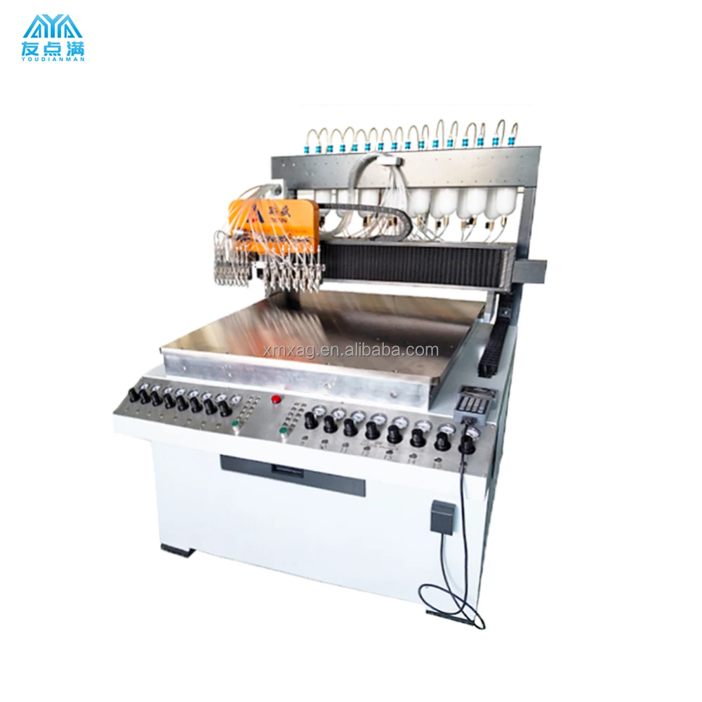 Competitive Price factory automatic car mat car carpet soft  PVC making machine gantry screw dripping machine