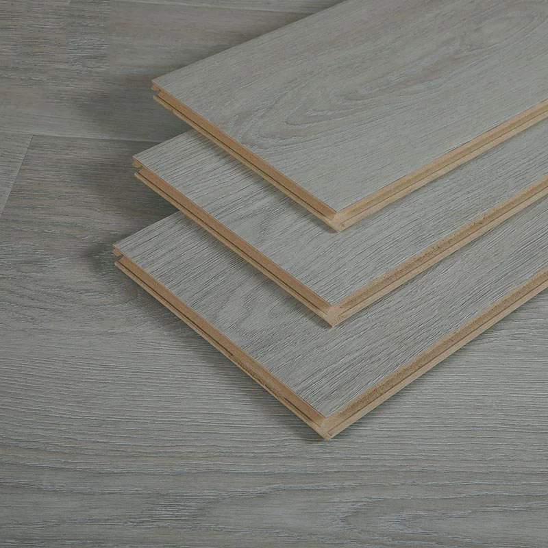 8mm 12mm Hdf Mdf Fireproof Waterproof V-groove Laminate Flooring for Home