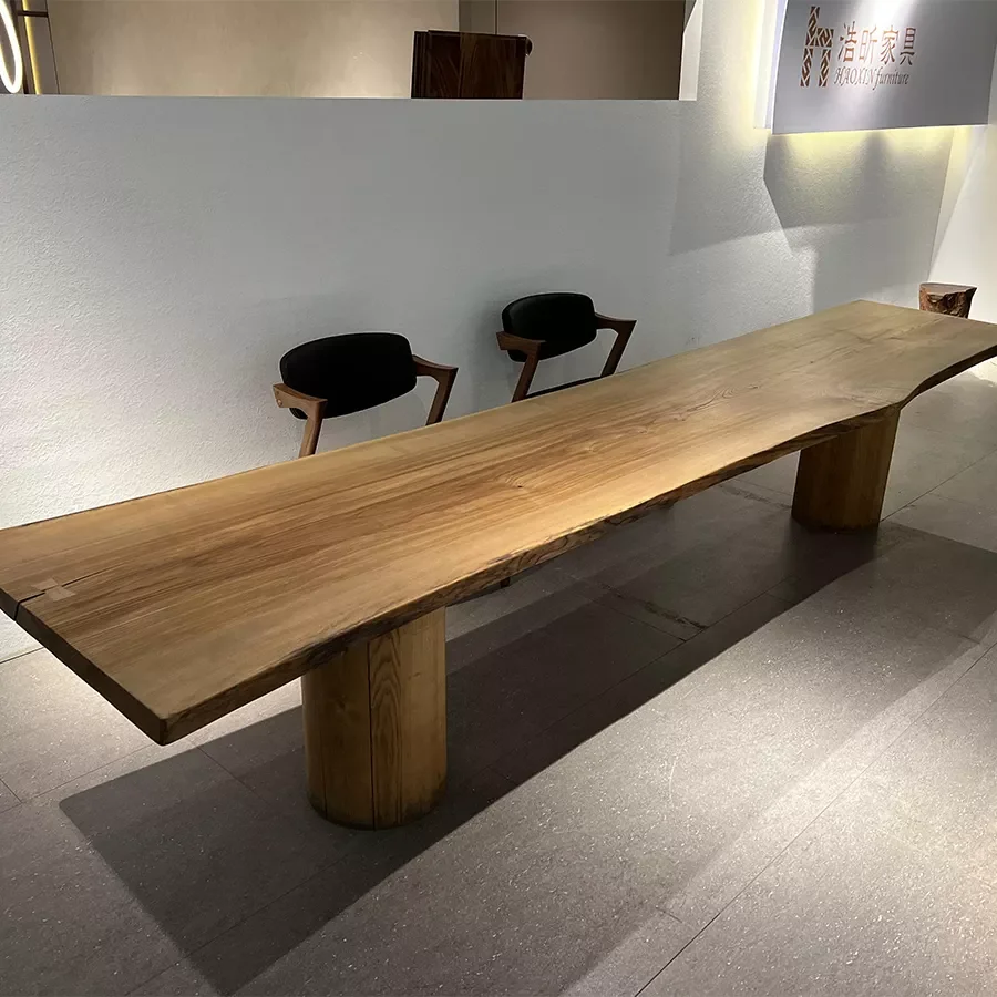 Wholesale Custom Natural Dinning table Traditional Walnut Wood Slab Solid Wood Dining Table Top Live Edge Wood Slabs