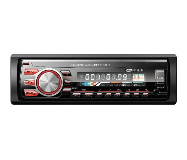 SD MP3 Player JSD 520 Car Stereo FM Aux Input ReceiverCar Radio Autoradio 1Din  SD USB MP3 Music Player