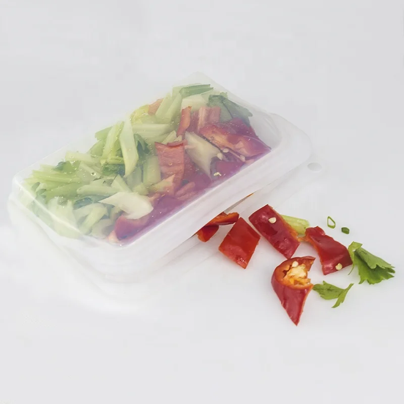 Экологически чистые силиконовые пакеты для хранения без бисфенола А