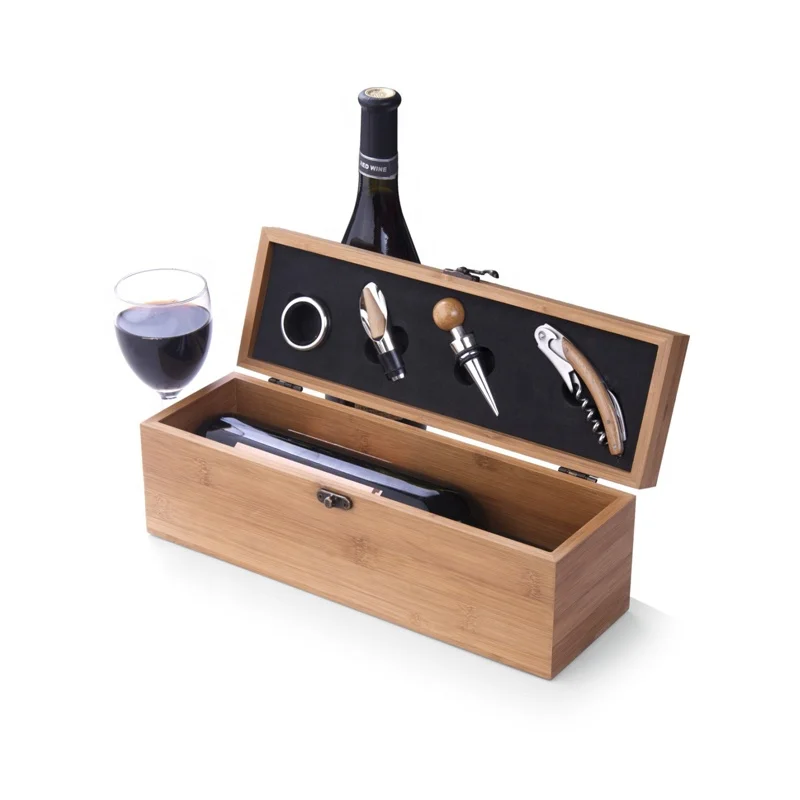 Popular hot selling corkscrew wine tool set OEM quality wine bottle opener corkscrew kit
