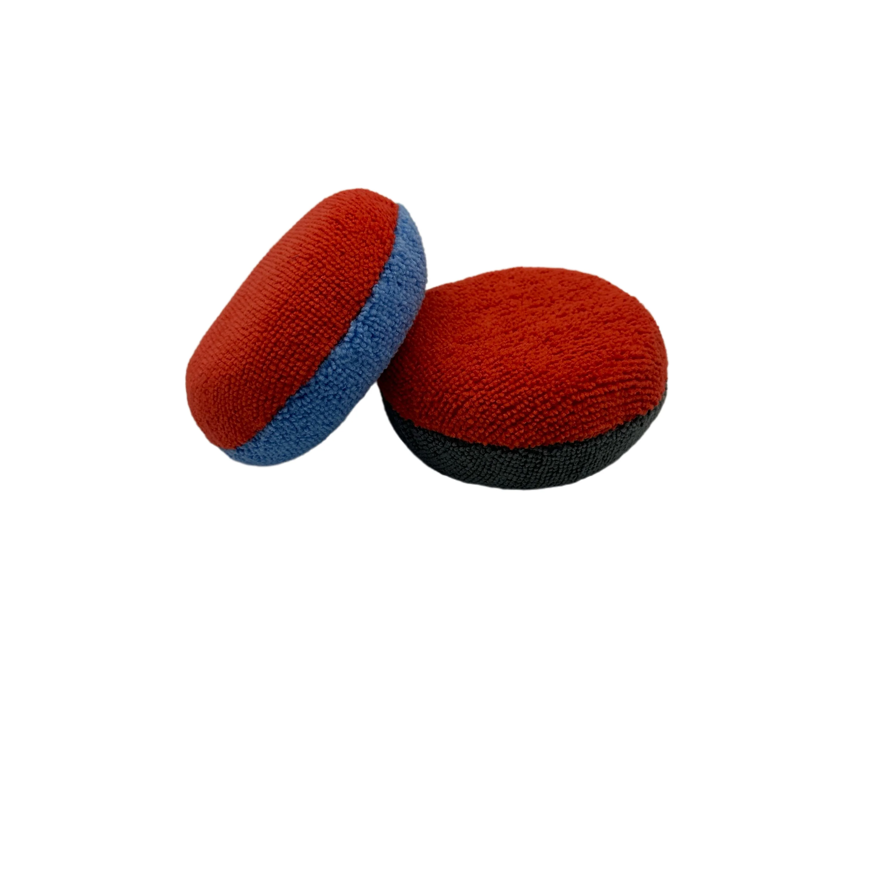 Microfiber Car Detailing Care Rectangular Cloth Nano Ceramic Coating Cleaning Applicator Sponge Waxing Sponge Cleaning Pad