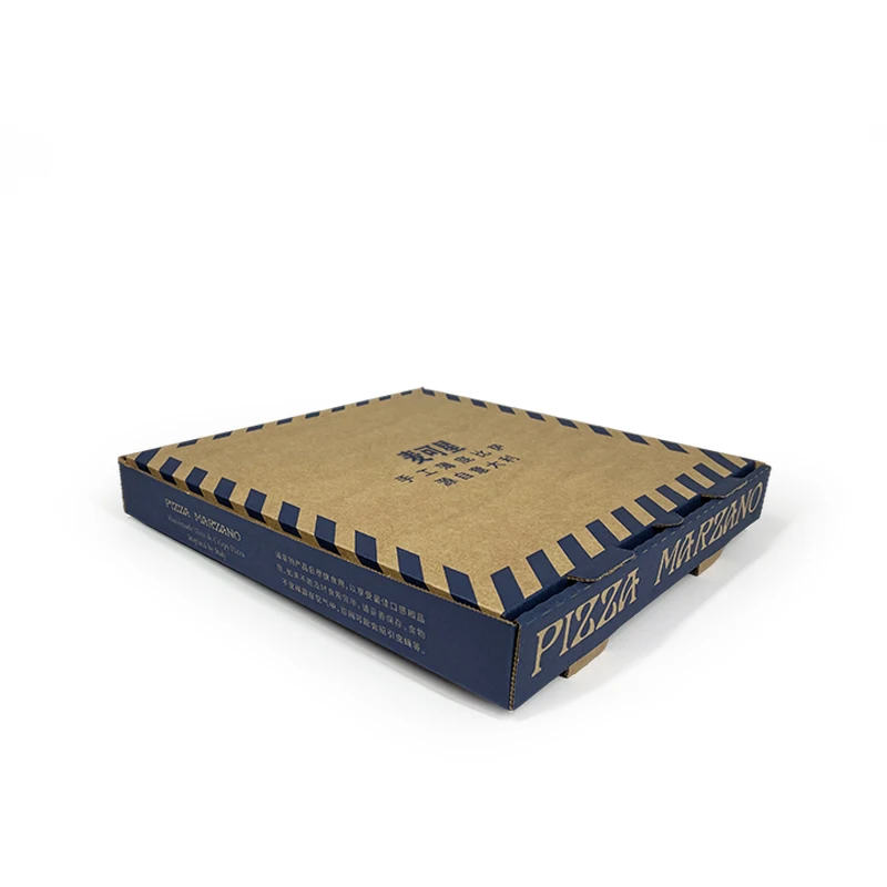 China Wholesale kraft paper pizza box cartons Cheap Recycle corrugated paper pizza box