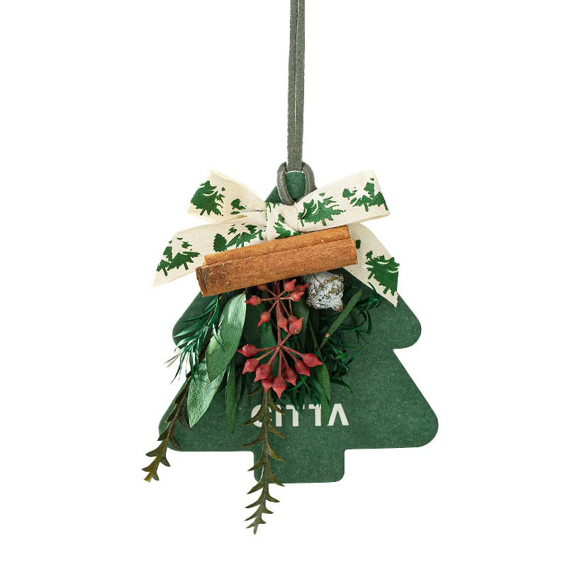 Christmas aromatherapy hanging sets car pendant home wardrobe fresh air lasting fragrance for car