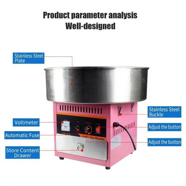 Hot selling machine de barbe a papa cotton candy making machine on sale