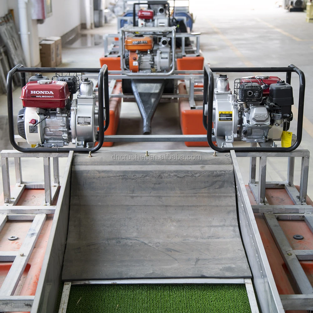 Small Scale Mine Suction Gold Washing Separate Recovery Machine 3 Inch Gold Dredge