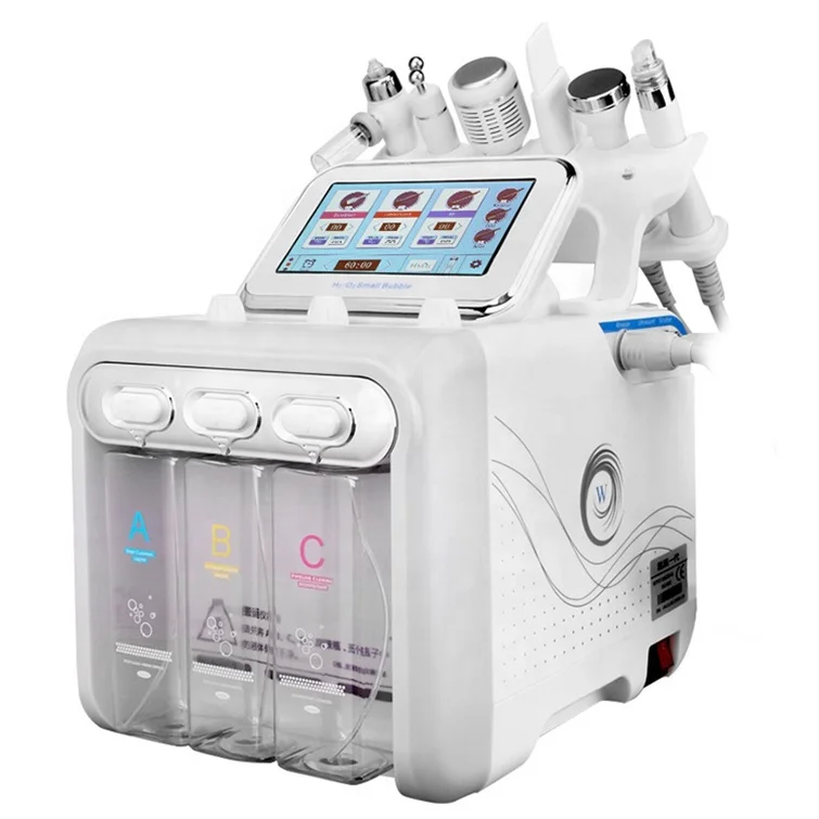 H2O2 multifunctional Hydra portable Oxygen Skin Care Oxyhydrogen Facial Deep Cleansing Machine beauty