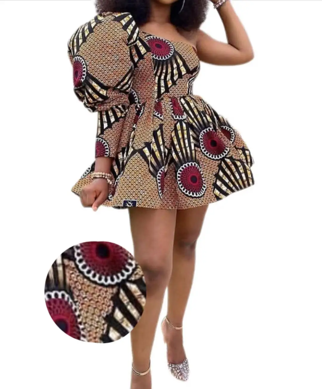 2024 popular sale woven african wax print fabric new for clothing