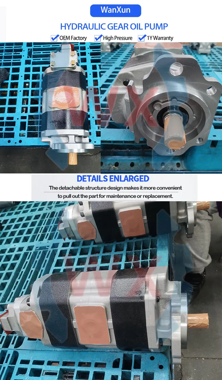 OEM factory 705-95-07030/31 Pump for komatsu Dump Truck HM400-2 Multifunctional hydraulic pumps