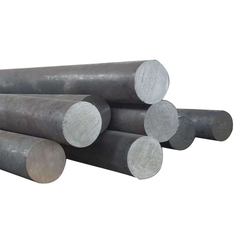 SS41 Black Iron Steel Solid Rods SS400 Q235B A336 20mm 25mm 30mm Low Carbon Steel Round Bar
