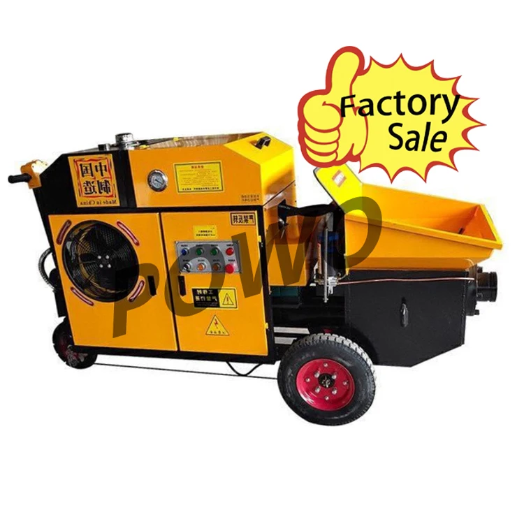 Mini Electric Small Building Portable Concrete Pump With Best Price
