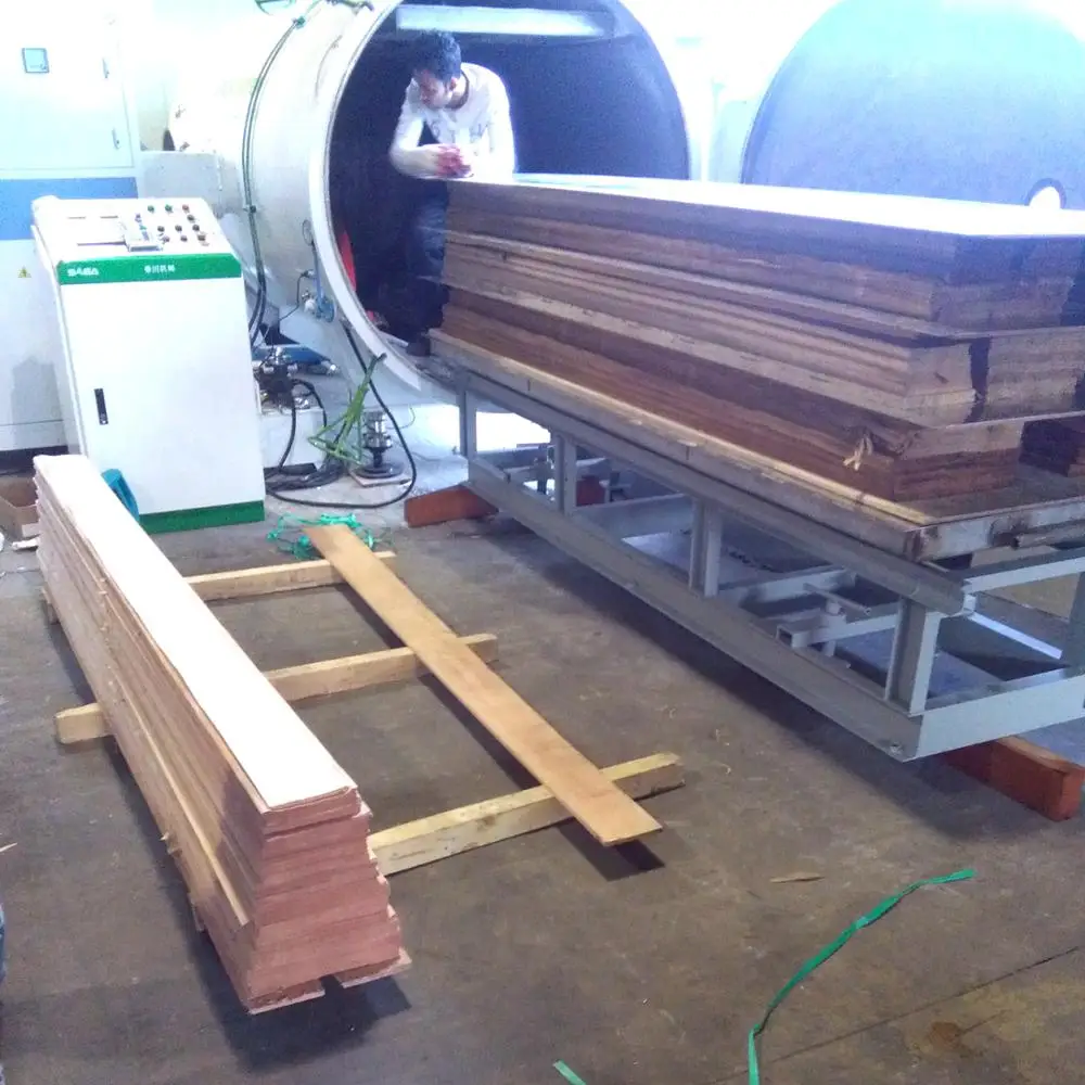 Radio Frequency Wood Veneer Dryer Machine RF Vacuum Drying Kiln For Sale