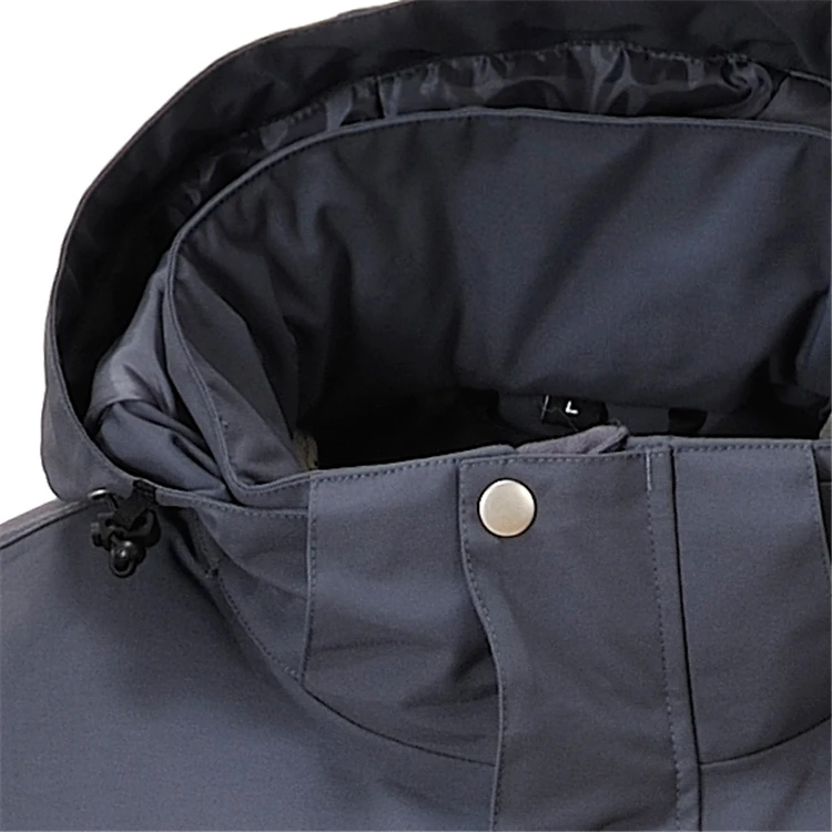 Oxford Cloth China Keep Warm Workwear Men Pure Cotton Workwear Hoodie Workwear