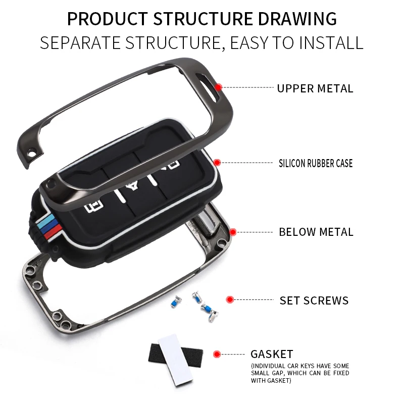 Zinc Alloy Silicone Car Key Case Shell Cover For Chery Jetour X70 X90 X3 X70S Smart Keyless Remote Fob Protect Case Accessories