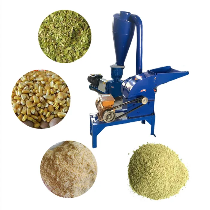 high speed hammers mill grain and grass crusher