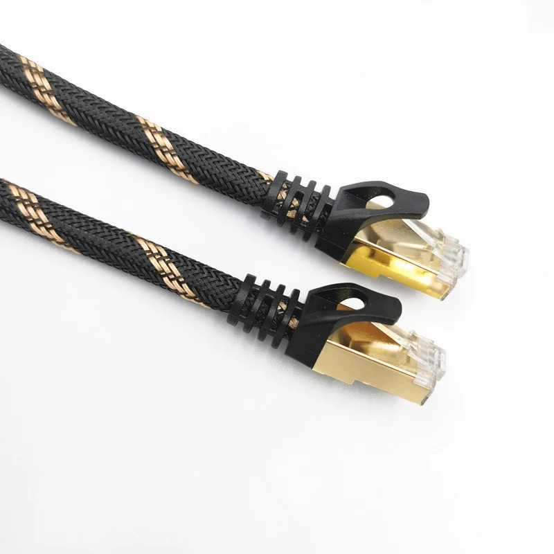 
Низкая цена, позолоченные экранированные разъемы STP RJ45, более быстрый плетеный кабель Ethernet Низкая цена позолоченный экранированный STP RJ45 разъемы быстрее скорость Плетеный Ethernet кабель